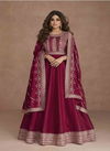 Pink Colour Navya Aashirwad Function Wear Wholesale Gown Catalog 9518