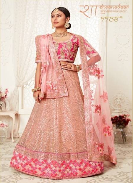 Pink Colour Neo Traditionl Vol 2 By Zeel Clothing Wedding Lehenga Choli Orders In India 7706