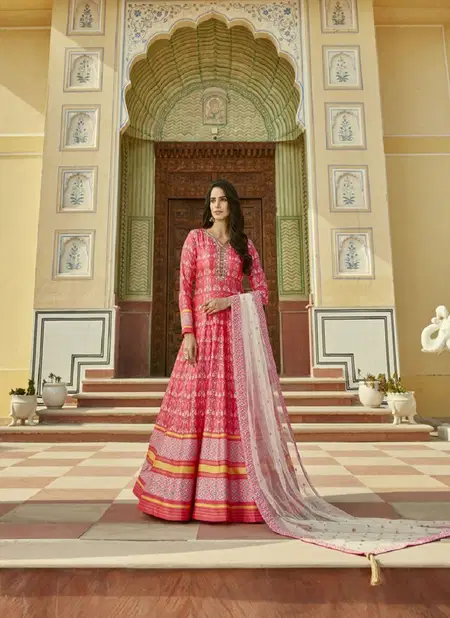 Padmasundari 6001 To 6004 Gown Catalog Catalog