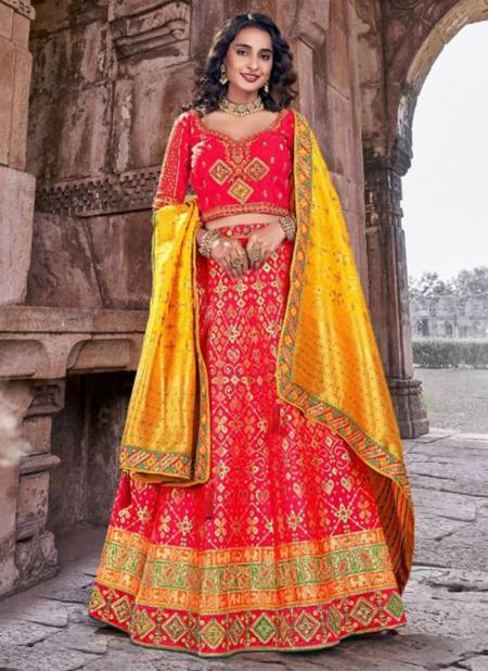 Pink Colour Prearana Wholesale Ethnic Wear Designer Lehenga Choli Catalog 1705