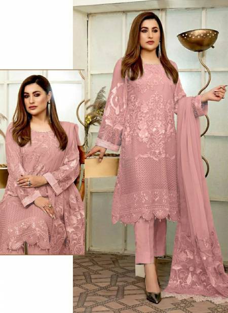 Pink Colour R 553 Designer Wholesale Pakistani Salwar Suit 553 B