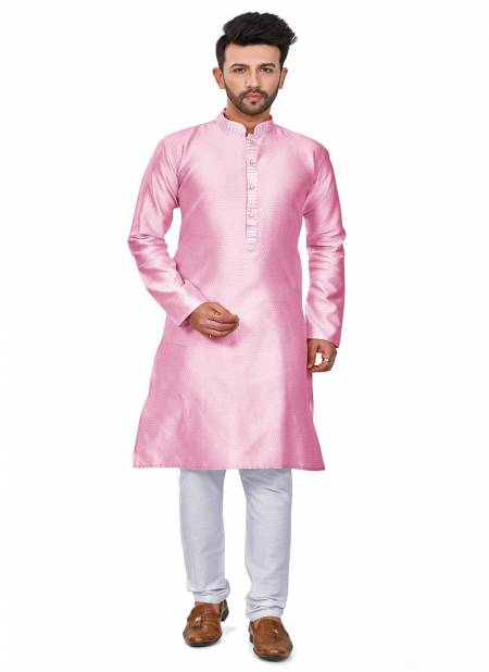 Pink Colour RFSK 009 Kurta Pajama Catalog 2 Pink
