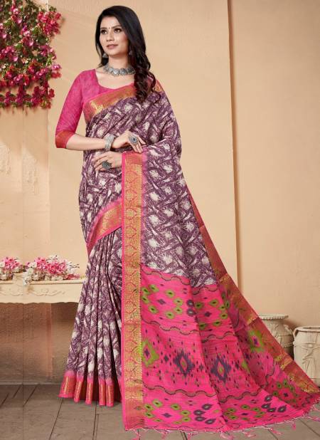Pink Colour Sahoo Silk Vol 1 Designer Wholesale Silk Sarees Catalog 101