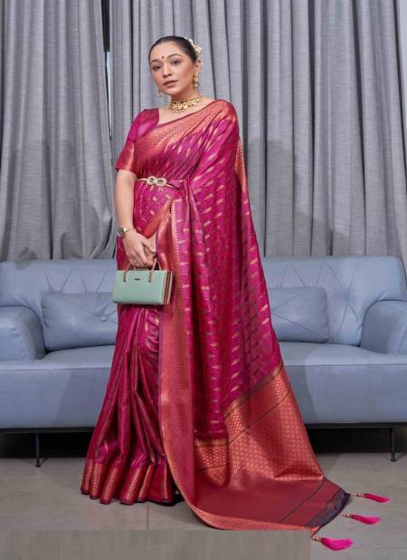 Pink Colour Sara By Fashion Lab Silk Saree Catalog 701