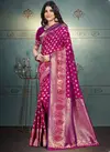 Pink Colour Shourya By Bunawat Silk Designer Wedding Saree Wholesale Market 1003