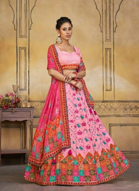 Pink Colour Sisha Vol 1 Designer Lehenga Choli Catalog 1731 A