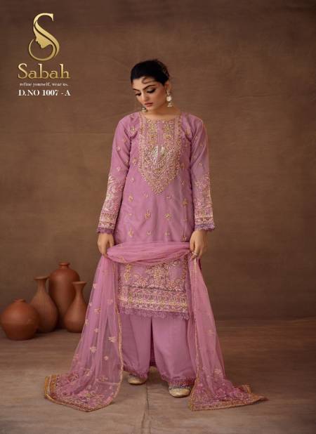 Pink Colour Siya By FK Fashion Designer Salwar Suit Catalog 1007 A Catalog