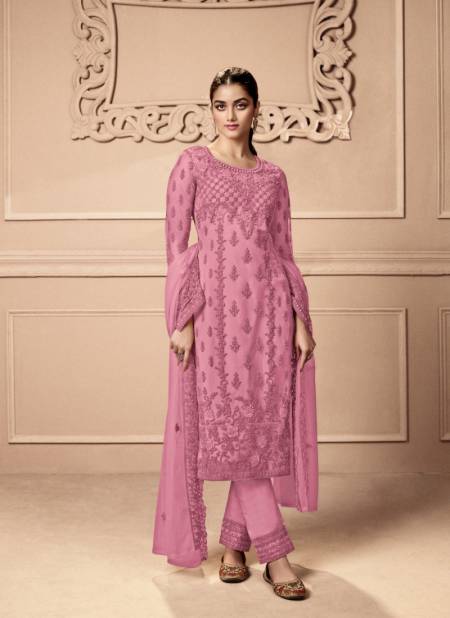 Pink Colour Swagat 3501 A To 3501 J Designer Salwar Suits Catalog 3501 C