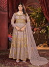 Pink Colour Swagat 677 Colors Gown Catalog 667 B