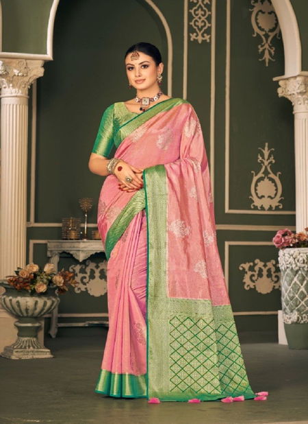 Trisha Royal By Pankh Tissue Silk Designer Saree Catalog Catalog