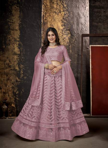 Pink Colour Zeeya Mannat By Varni Party Wear Lehenga Choli Catalog 14003