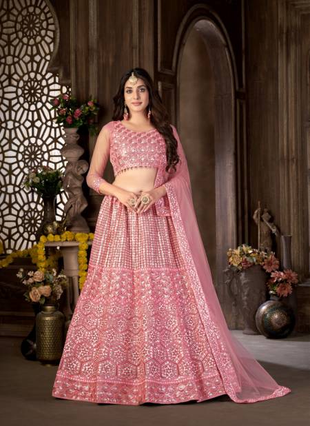 Pink Colour Zeeya Mehreen By Varni Designer Lehenga Choli Catalog 8001