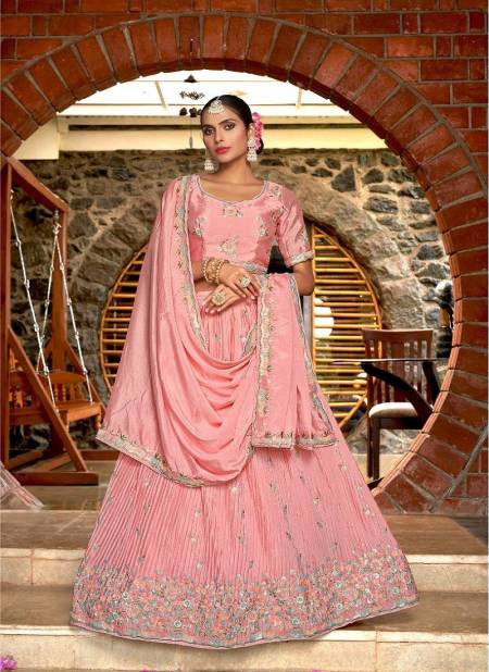 Pink Colour Zeeya Saheli By Varni Designer Lehenga Choli Catalog 16001