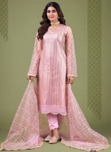 Pink Colour Zehra Vol 4 Narayani Fashion Wholesale Designer Salwar Suits Catalog 236
