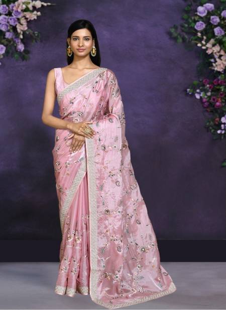 Pink Colour kaavyani Vol 3 By Mahotsav Designer Wholesale Saree Suppliers In Mumbai N7266 A