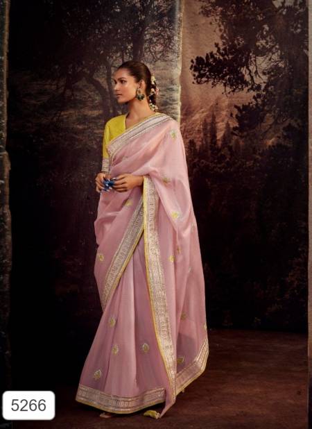 Pink Kajal 13 By Kimora Fancy Soft Function Wear Designer Saree Catalog 5266