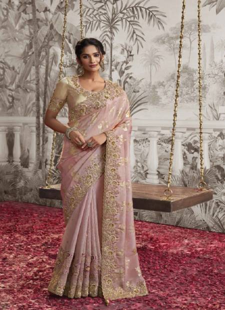 Pink Noor By Sulakshmi Viscose Wedding Wear Designer Saree Catalog 8209