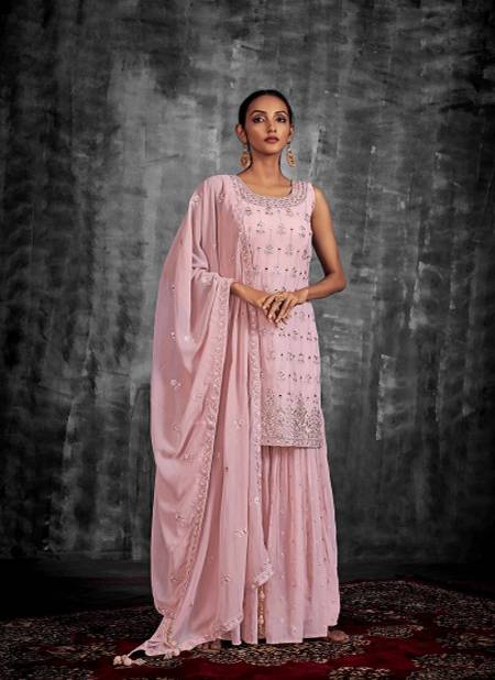 Pink Noorani Saga Vol 6 By Arya Designs Wedding Salwar Suit Catalog 54010