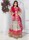 Pink Raavi By Arya Kids Girls Wear Catalog 4