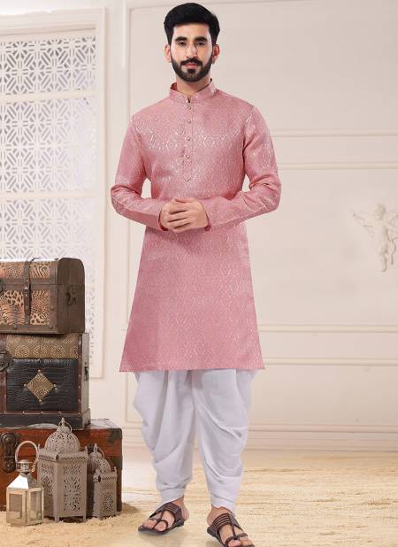 Pink Wedding Wear Mens Exclusive Wholesale kurta pajama Catalog 1800
