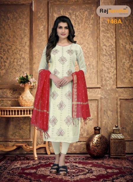 Pista And Red Colour Chitra 1 Designer Salwar Suit Catalog 148 A