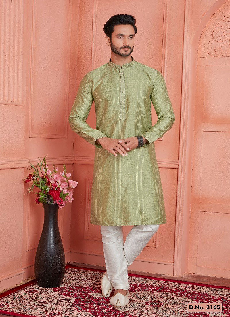 Pista Colour 1658 Function Wear Mens Indo Western Surat Wholesale Online 3165