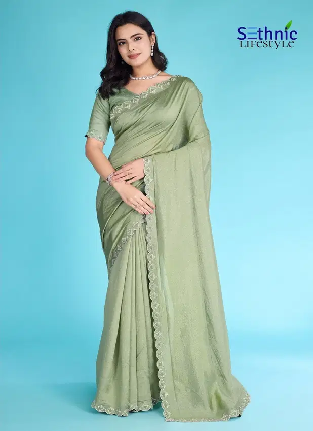 Eternia By Sethnic Khadi Shimmer Saree Exporters In India