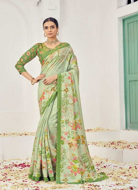 Samui Signature By Jivora Digital Printed Best Saree Wholesale Shop In Surat Catalog