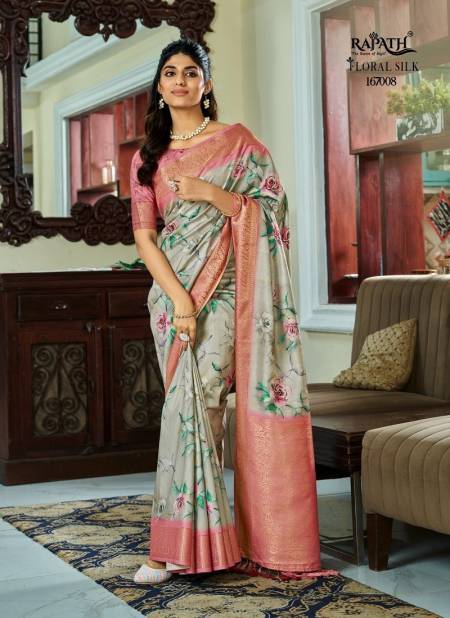 Pista Colour Surmai Silk By Rajpath 167000 Series Best Saree Wholesale Shop in Surat 167008