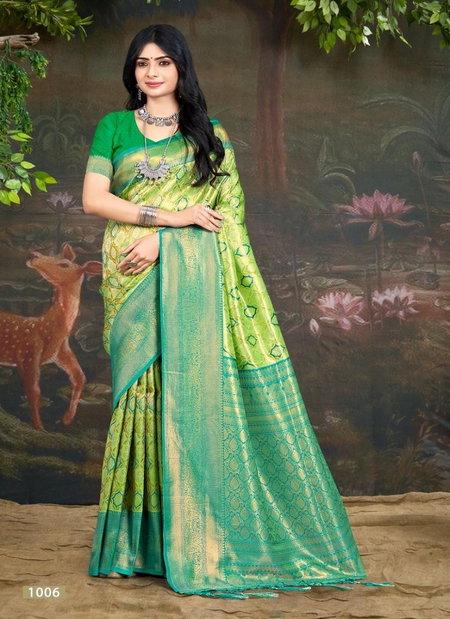 Popti Colour Kalanidhi Vol 3 By Bunawat Wedding Wear Kanjivarm Silk Wholesale Sarees Suppliers In Mumbai 1006