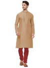 Pride N Dot Kurta Latest Casual Wear Silk Kurta Collection ND24009Gold