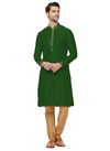 Pride N Dot Kurta Latest Casual Wear Silk Kurta Collection ND24015GREEN