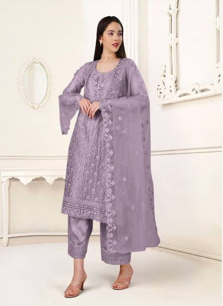 Purple Aishaa By Biva Designer Salwar Suit Catalog 30030 Catalog