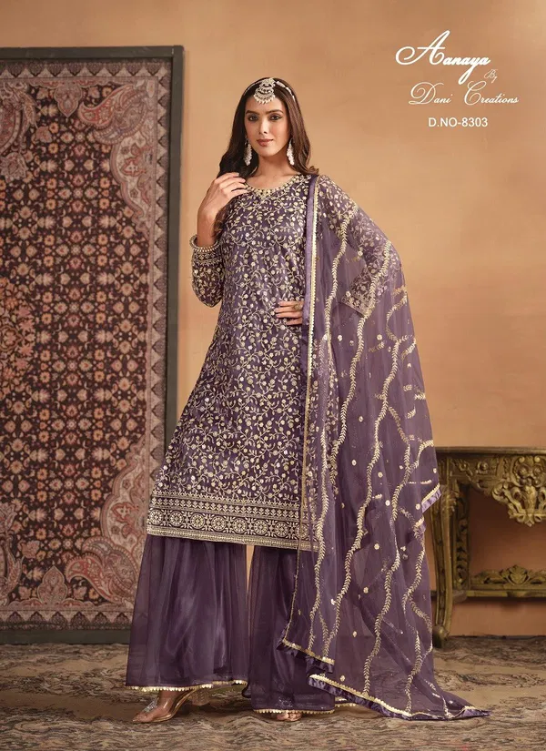 Aanaya Vol 183 By Twisha Designer Wear Sharara Suit Wholesale Shop In Surat