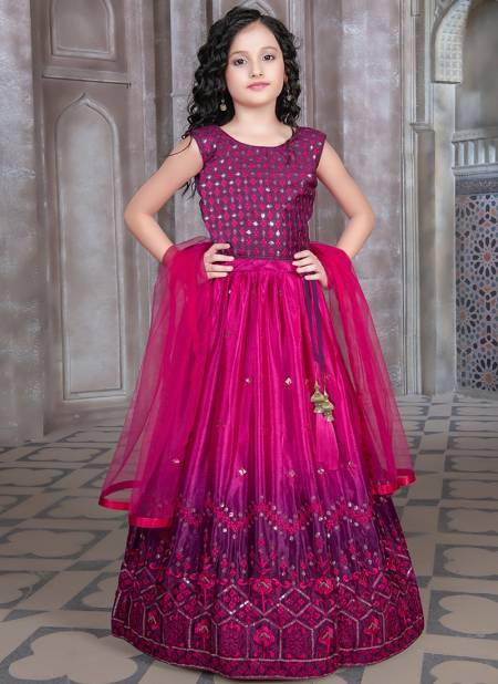 Purple Colour Aaradhna Vol 35 Designer Lehenga Choli Wholesale Girls Wear Catalog 252