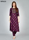 Purple Colour Aaradhya Vol 2 By Fashion Berry Kurti With Bottom Wholesale Online VPS121