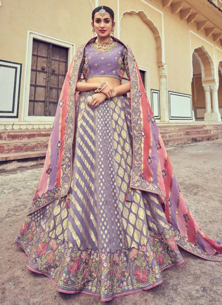 Purple Colour Anaara By Tathastu Designer Lehenga Choli Catalog 6010