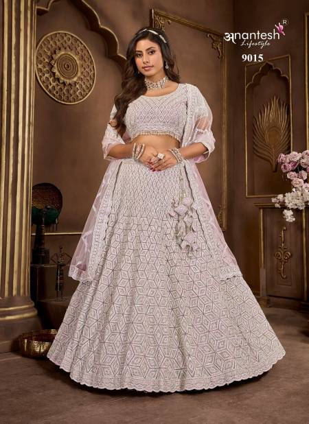 Purple Colour Bridal Couture Vol 5 By Anantesh Lehenga Choli Wholesale In India 9015