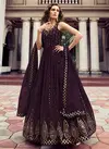 Purple Colour Flory Vol 26 Wedding Wear Wholesale Gown Catalog 4815