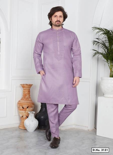 Purple Colour Function Mens Wear Pintux Designer Kurta Pajama Wholesale Price In Surat 3131