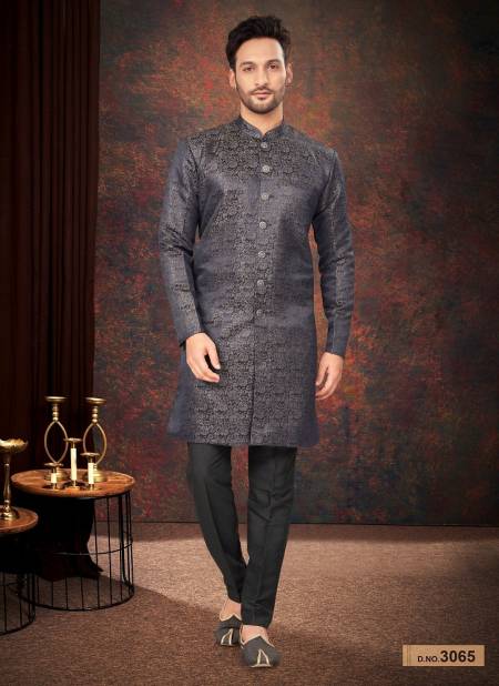 Purple Colour GS Fashion Function Wear Mens Desginer Indo Western Wholesalers In Delhi 3065