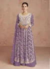 Purple Colour Inaya By Aashirwad Designer Salwar Suit Catalog 9623