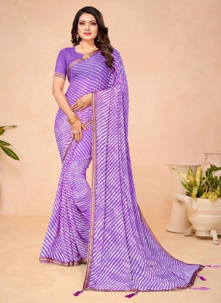 Purple Colour Jalpari Vol 7 By Ruchi Daily Wear Saree Catalog 24404 B