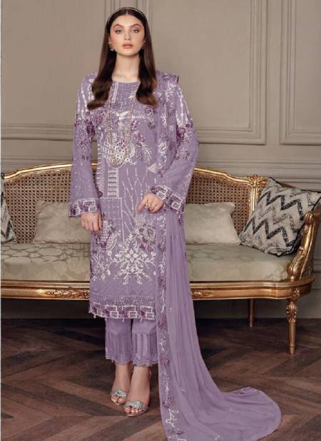 Purple Colour KF 134 Colors Pakistani Salwar Suit Catalog 134 C