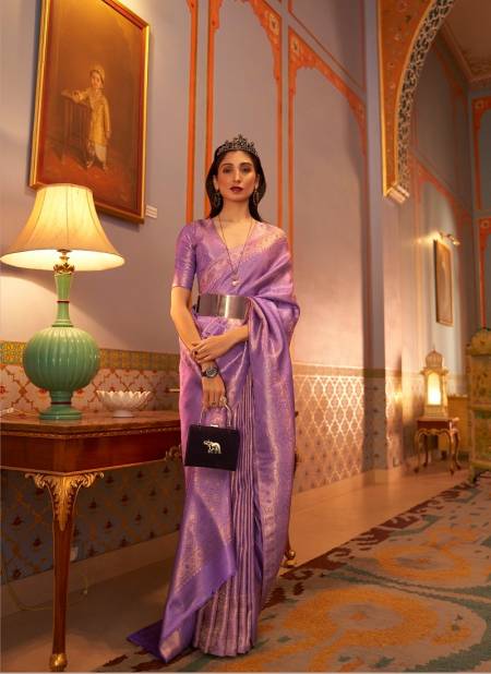 Purple Colour Kanupama Silk By Rajtex Wedding Wear Saree Exporters In India 219006