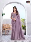 Purple Colour SS 29001 To 29017 By TFH Party Wear Designer Saree Exporters In India SS 29017