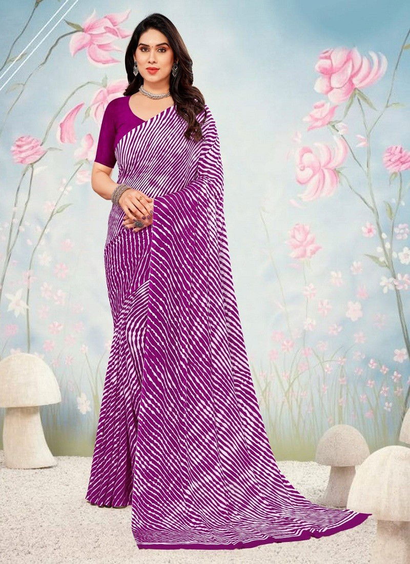 Star Chiffon Vol 123 By Ruhi Chiffon Saree Catalog