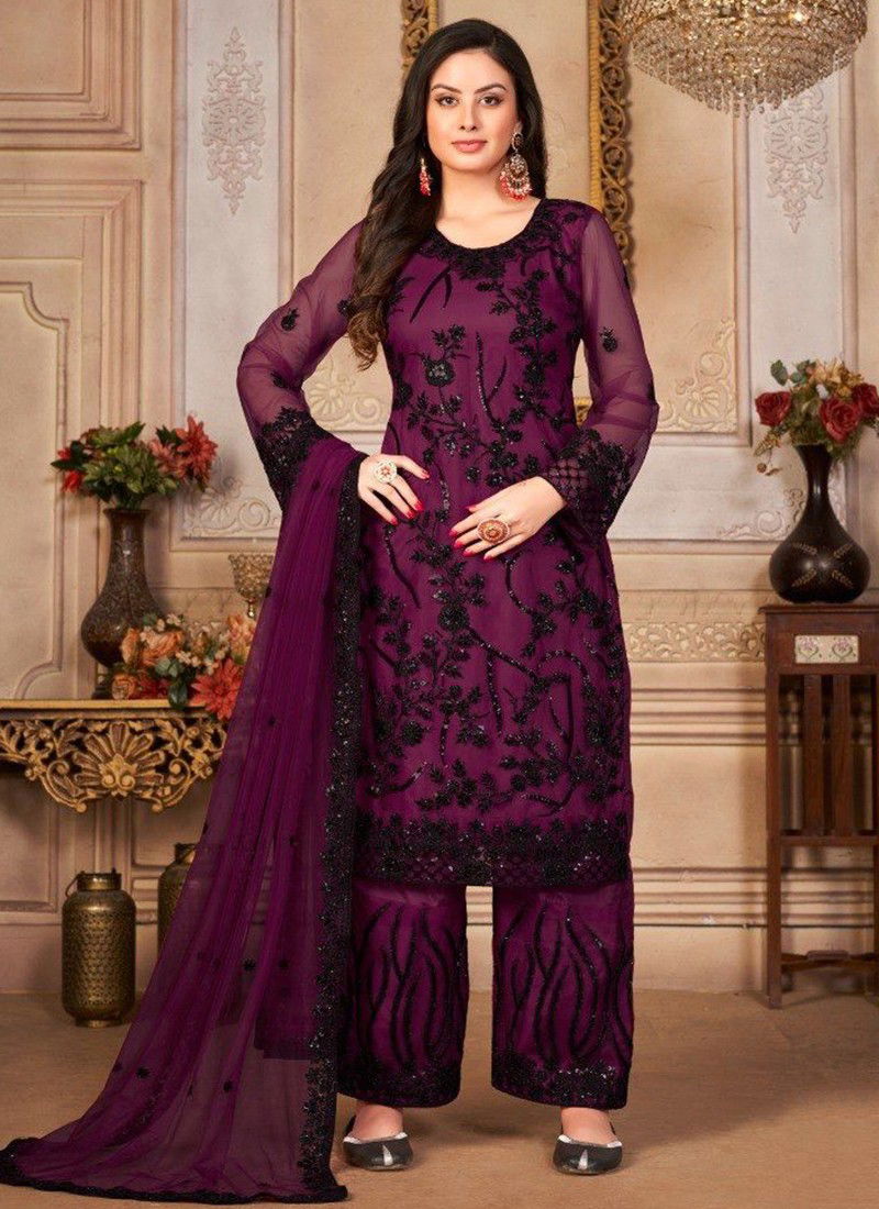 Purple Colour Vaani Vol 29 Function Wear Wholesale Designer Salwar Suits 292