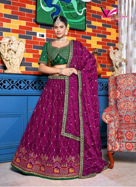 Purple Zeeya Sanskriti By Varni Designer Lehenga Choli Catalog 15004