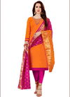 Orange Color Rahul NX Kulfi Designer Cotton Handwork Salwar Suit 1006